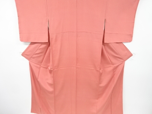 未使用品　抽象模様江戸小紋着物(重ね衿付き)